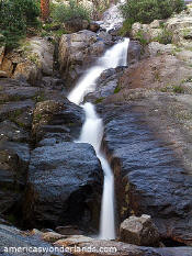 Glacier National park waterfall