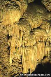 carlsbad caverns cave formation pix