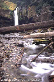IRON CREEK falls - gifford pinchot national forest washington