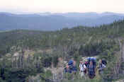 Friends on the hike