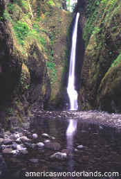 oneonta gorge waterfall oregon